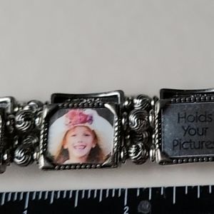 Add Your Own Picture Link Bracelet + Instructions New 7-7.5"